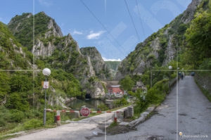 Язовирната стена и ВЕЦ Матка I