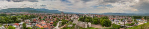 Панорамна гледка на Пирот