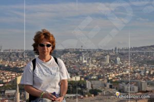 Гледката от крепостта на Анкара
