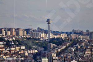 Гледката от Цитаделата на Анкара