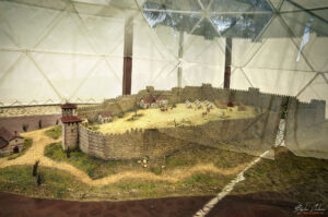 Макет на крепостта "Цари Мали Град"