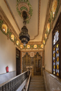 Пищният интериор на Palacio de Valle