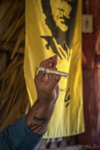 Демонстрация за изработка на прочутите пури "Cohiba"