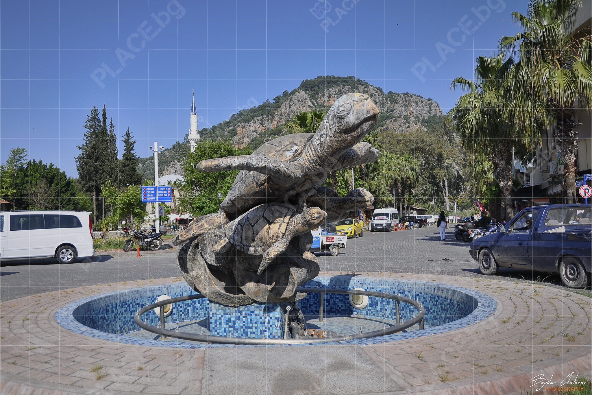 Символа на град Далян - костенурката Caretta caretta