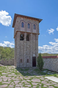 Църногорски (Гигински) манастир - реплика на Хрельовата кула в Рилския манастир