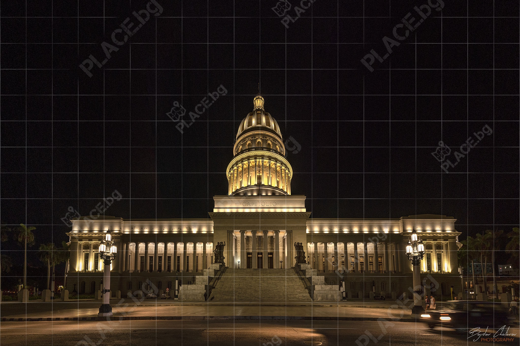 Сградата на кубинския парламент - Капитолия (El Capitolio) в Хавана