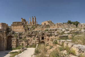 Джераш - светилището на Зевс и големия амфитеатър