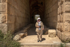 Джераш - входа на малкия (северния) амфитеатър