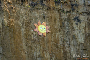 Каменна градина - слънце върху скалите