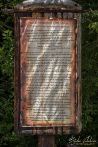 Информационна табела за скален феномен "Струпаница"