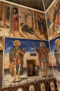 Кукленски манастир - стенописите в църквата &bdquo;Св. св. Козма и Дамян&ldquo;