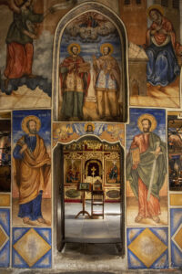 Кукленски манастир - стенописите в църквата &bdquo;Св. св. Козма и Дамян&ldquo;