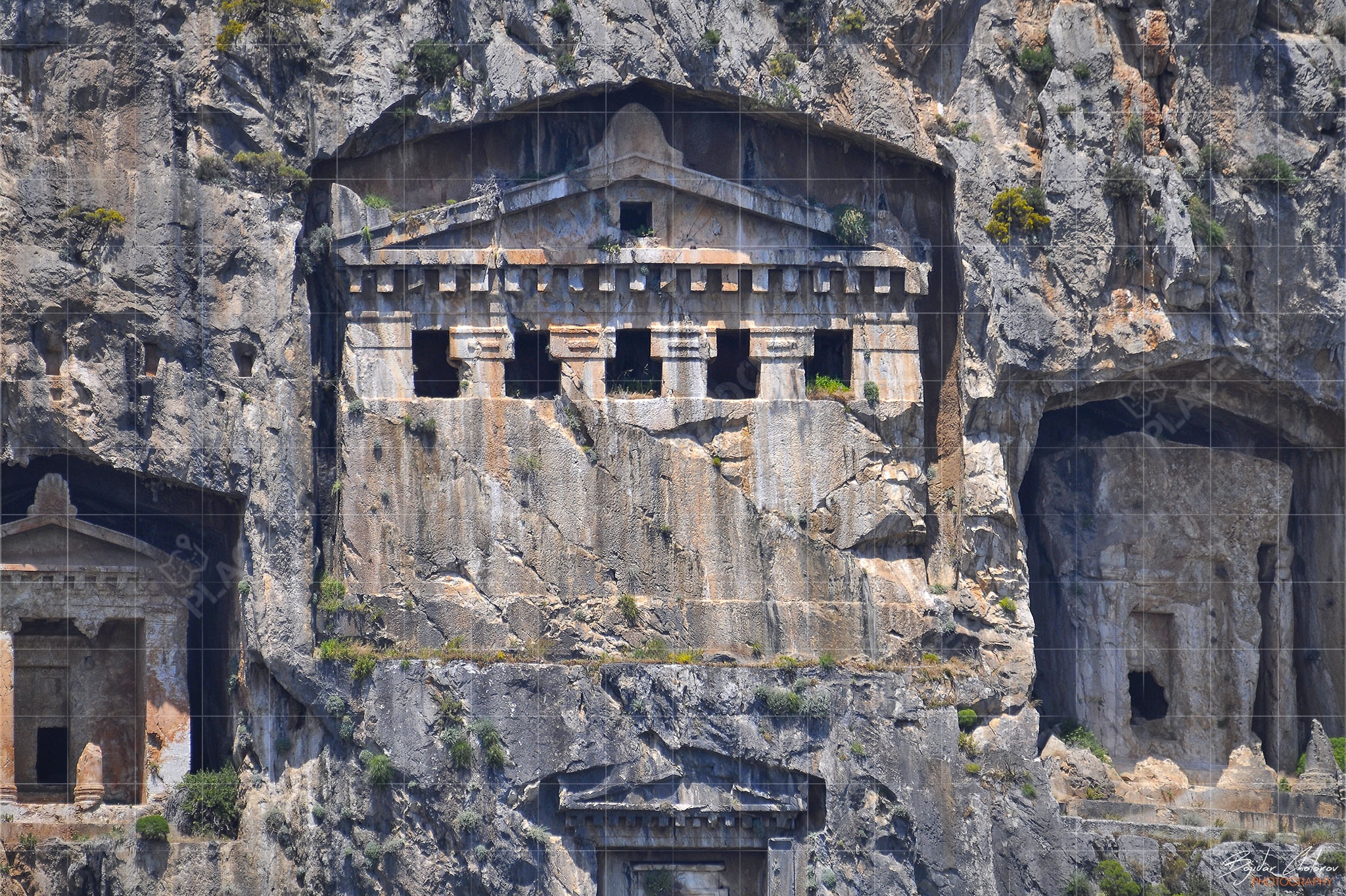 Ликийските гробници в Далян
