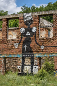 The Rural Murals Project - Gallery One, село Любница