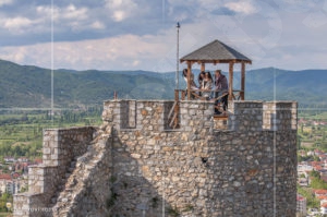 Отбранителна кула на Самуиловата крепост в Охрид