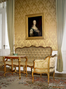 Интериора на двореца &bdquo;Евксиноград&ldquo;