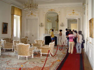 Интериора на двореца &bdquo;Евксиноград&ldquo;