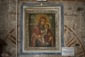 Икона на Св. Богородица рисувана от Захари Зограф