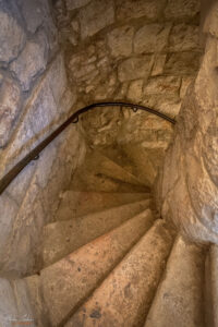 Баптиска църква "Обезглавяването на Йоан Кръстител" - стълби на замъка