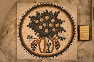 Помещение посветено на Мадаба - градът на мозайката