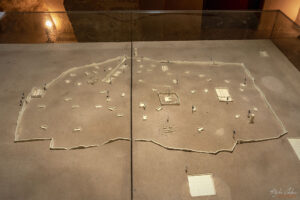 Модел на Мадаба през шести век от новата ера