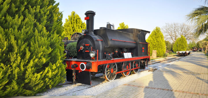 Железопътният музей в Чамлък