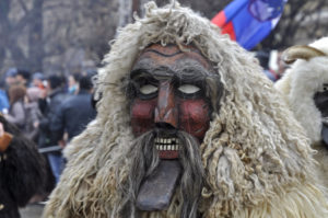 Традиционна кукерска маска на Сурва 2014, Перник
