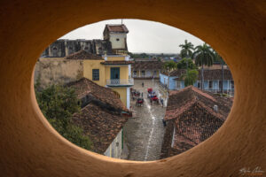 Тринидад, Куба - гледка от прозорците на кулата