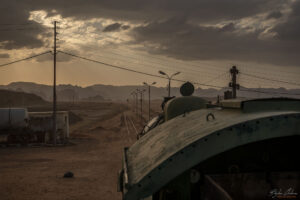 Гара Wadi Rum по залез