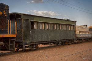 Реставриран подвижен състав за снимки на филма от 1962 година &ldquo;Лорънс Арабски&rdquo;